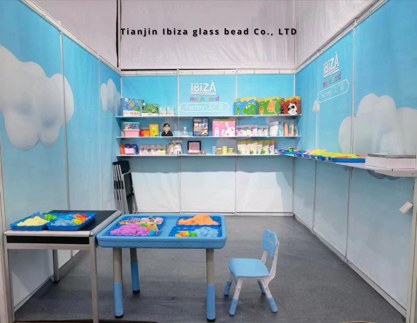 Tianjin Ibiza Glass Bead Co., Ltd. participated in the Canton Fair 2