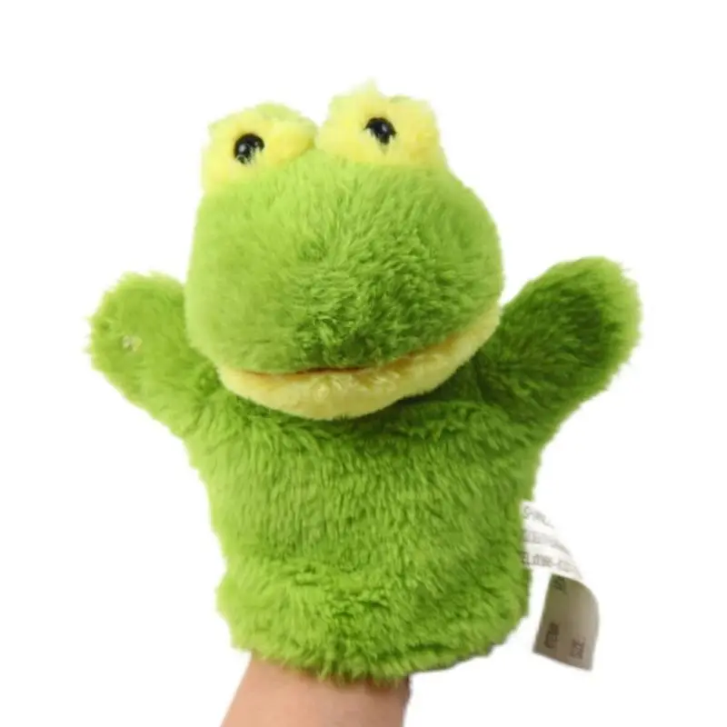 Best Lemongaga Frog Hand Puppets for Kids,Early Education Institutions Teaching AIDS, Parent-child Game Props, Plush 1