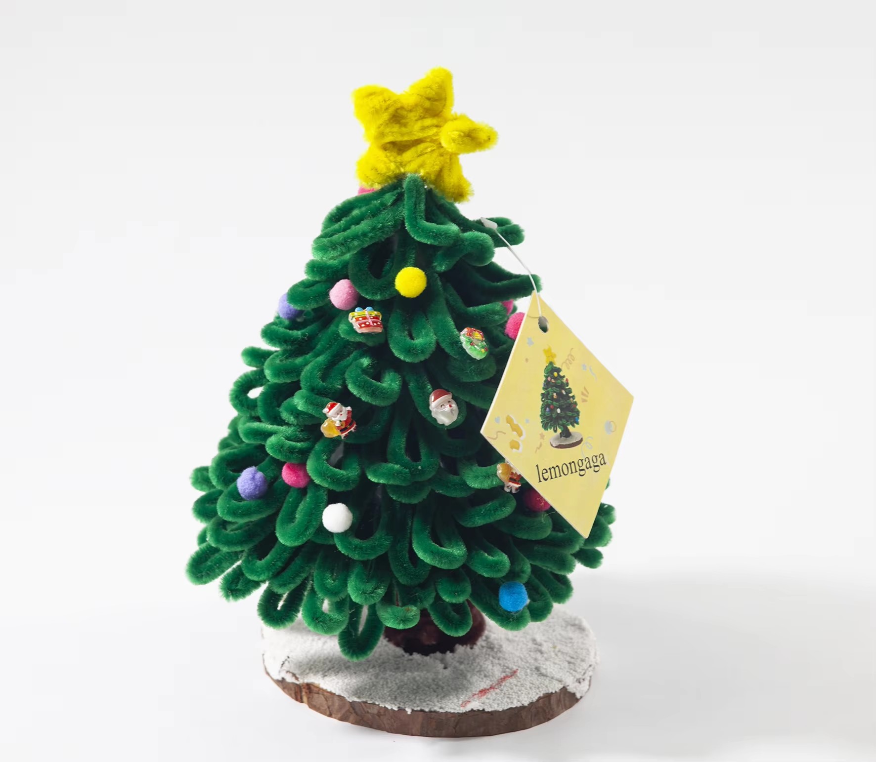 Lemongaga Enchanting Toy Christmas Trees: Miniature Delights to Ignite Holiday Spirit & Creative Play,christmas Decorati 3