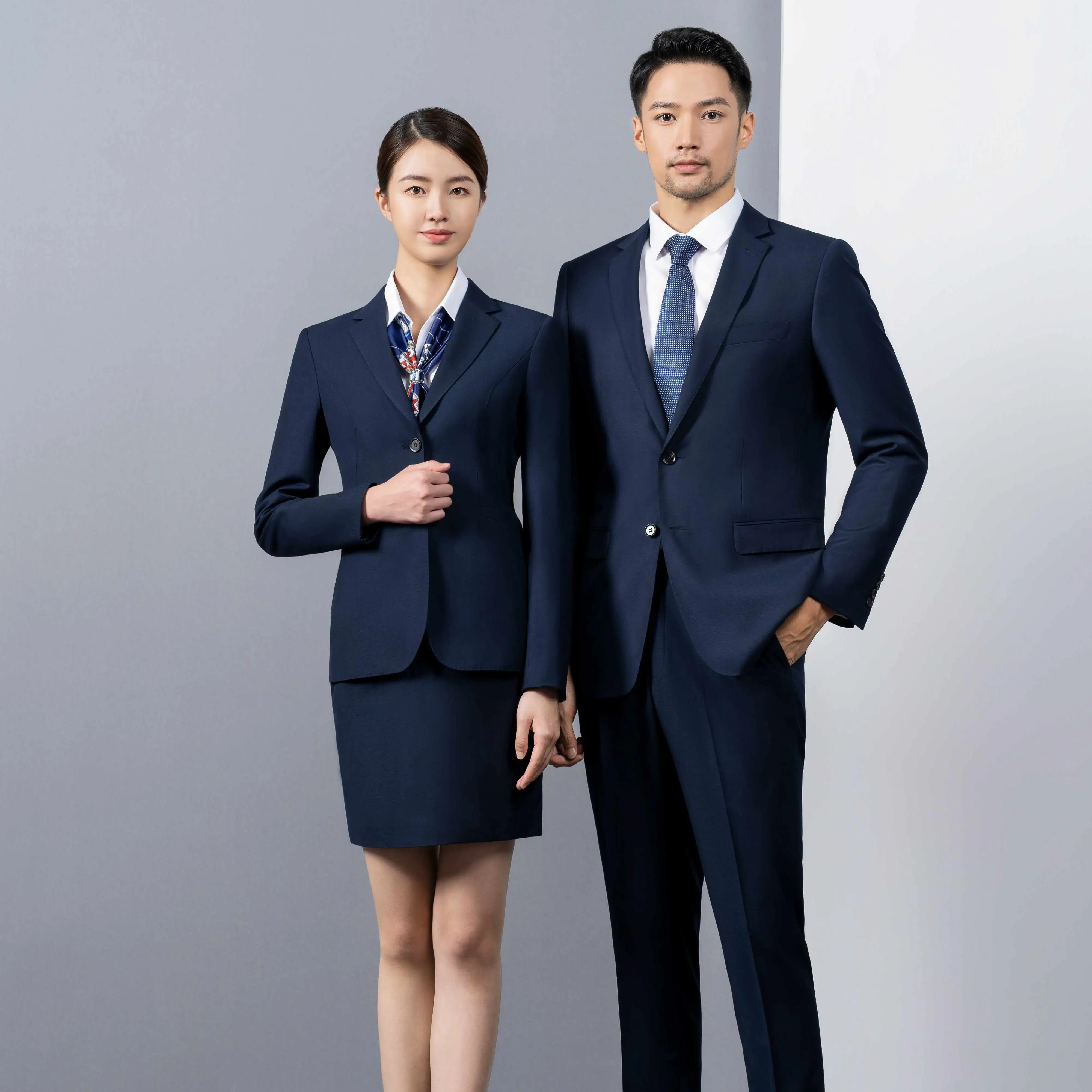 Business Suit Series High-Count Worsted Wool Wrinkle-Resistant Slim Fit Classic Colors 1