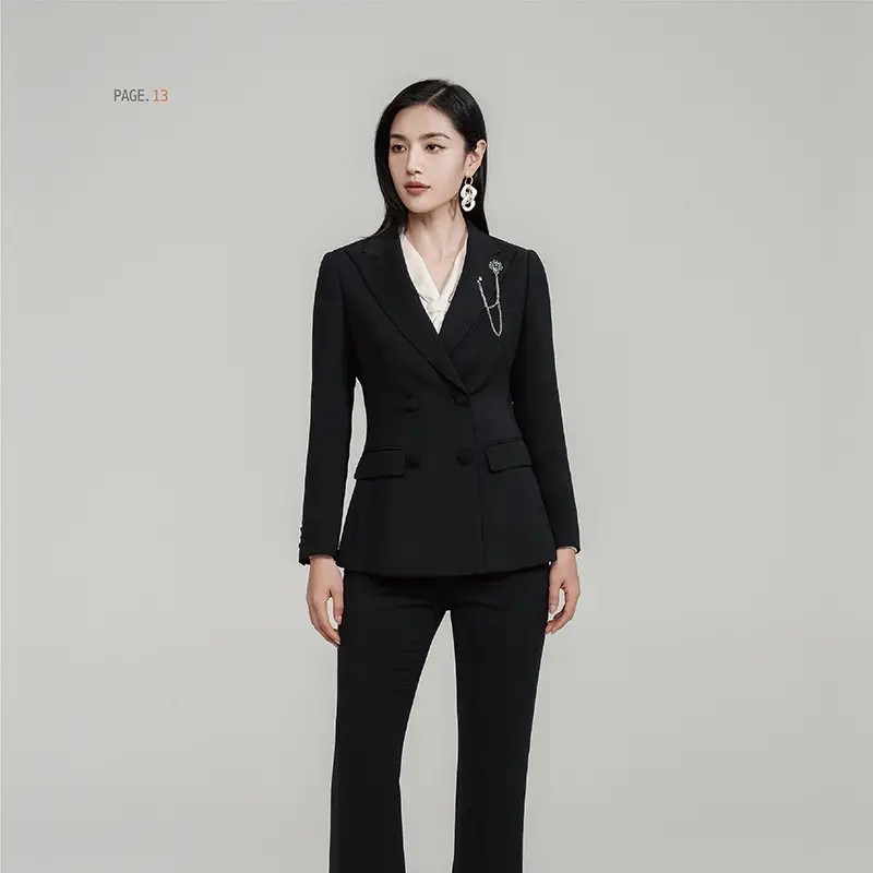 Women's Trendy Versatile Blazer – Cotton-Linen Casual Business Suit 1