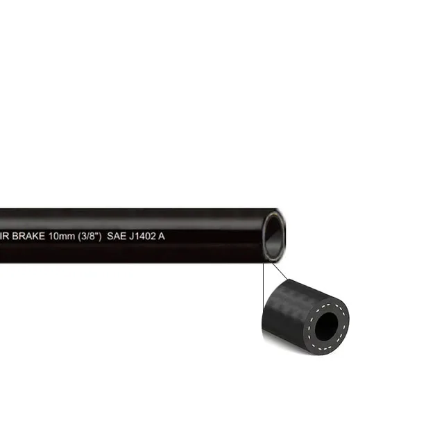 SAE J1402 Air Brake Hose 3/8 Inch EPDM for Bus Commercial Vehicle JUNZE 1