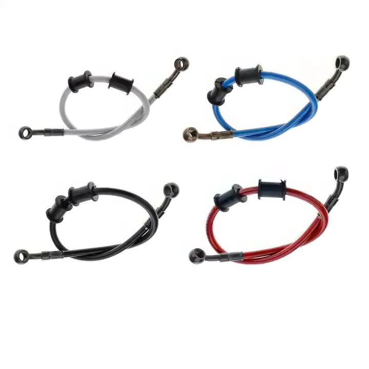 Universal Brake Line DIY Kit with PTFE Hose and Fittings 2