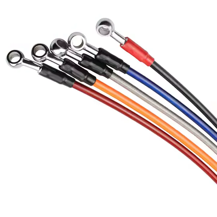 Extended Teflon Brake Hose for Trailers and Long Chassis 3