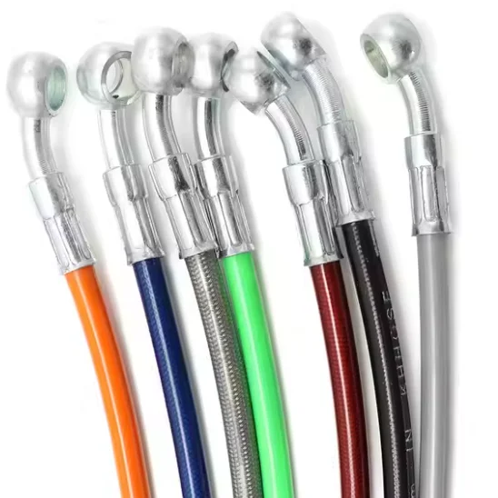 Extended Teflon Brake Hose for Trailers and Long Chassis 4