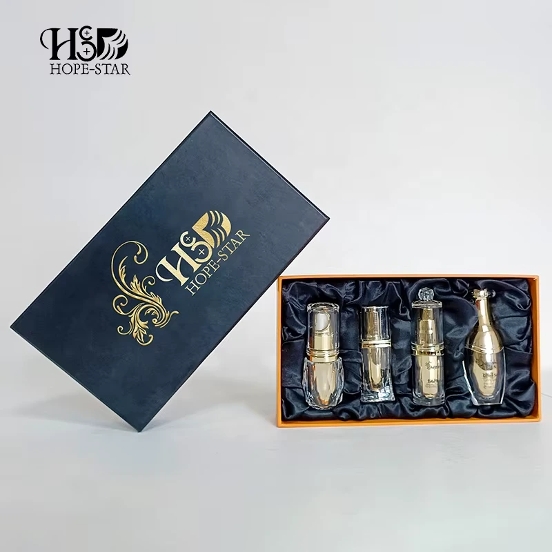علبة هدايا فاخرة صلبة مصممة خصيصًا لمجموعة العطور ومستحضرات التجميل 1 1