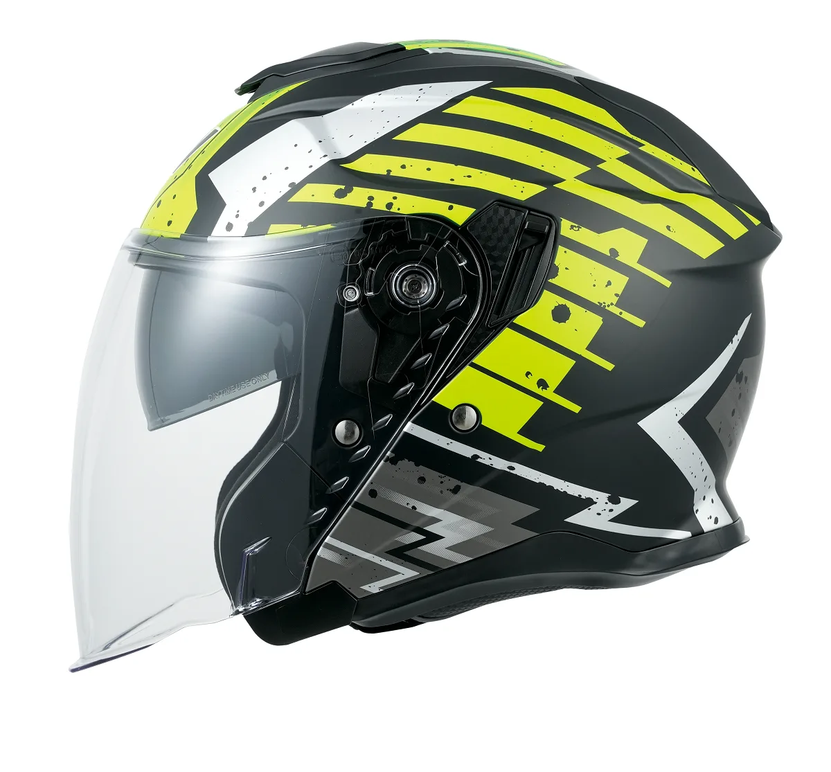 MY Open Face Helmet OF835 DOT Approved Helmet for Adult Men Women with Adjustable Visor 1