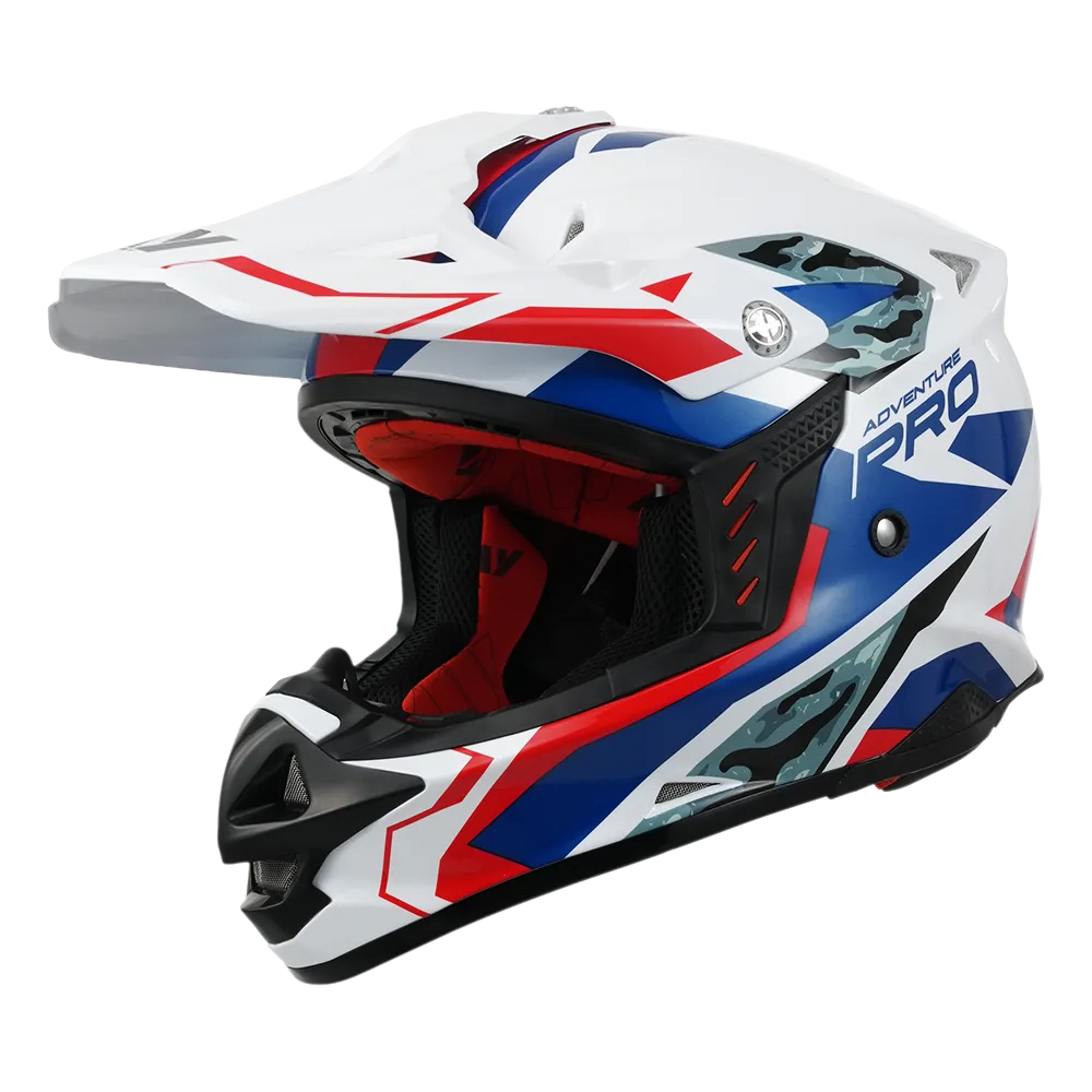MY MX289 - Casco da moto fuoristrada: design a doppio uso per strade asfaltate e non asfaltate. 1