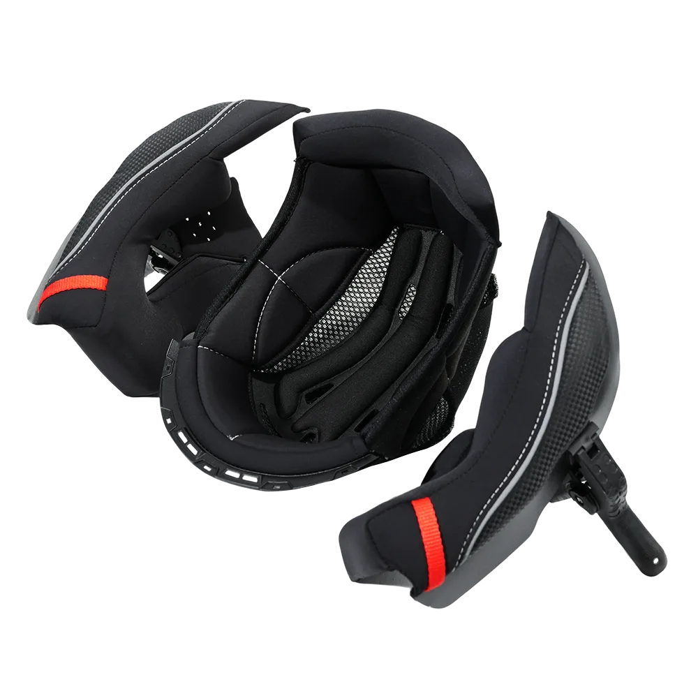 FF936 Fodera per casco da moto | Fodera interna di ricambio rimovibile, traspirante e ad asciugatura rapida per caschi da moto 1