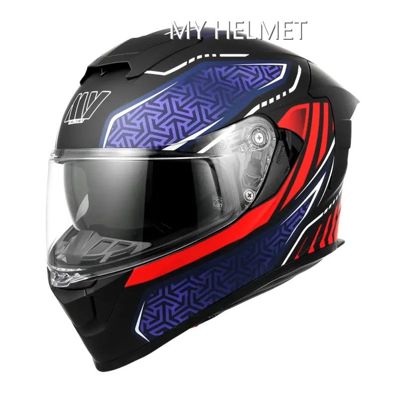 Red Large Full Face Motorcycle Helmet Full Face Motorcycle Helmets Wholesale - MY HELMET 1