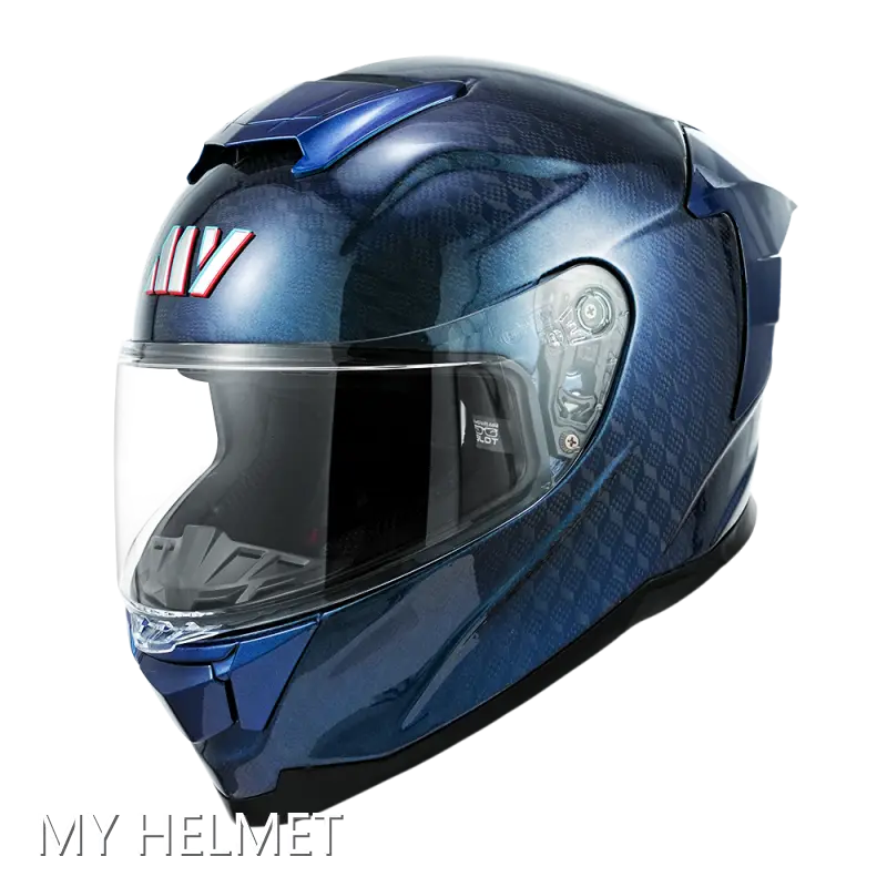 Modular Carbon Fiber Motorcycle Helmet Motorcycle Helmet Wholesale - MY HELMET-2 1