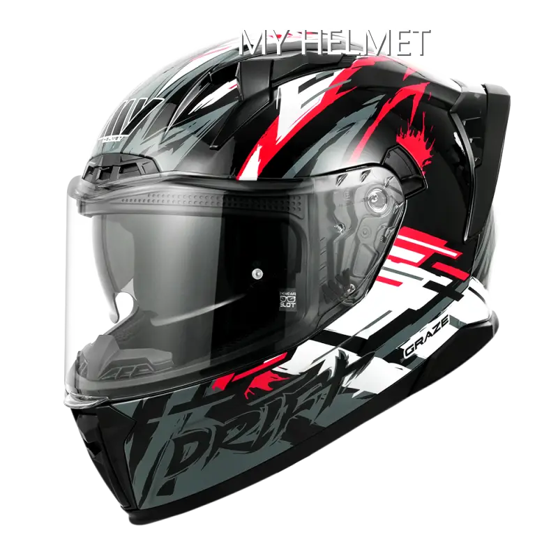 MY HELMET Brown Full Face Motorcycle Helmet Company 1