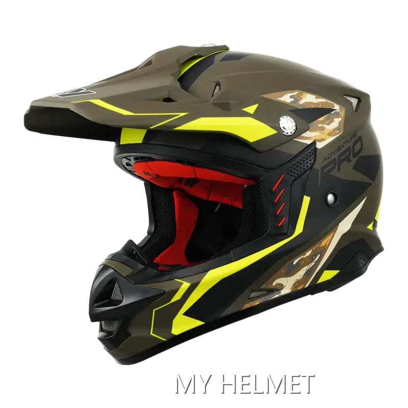 Lightweight Off Road Motorcycle Helmet by MY HELMET 1