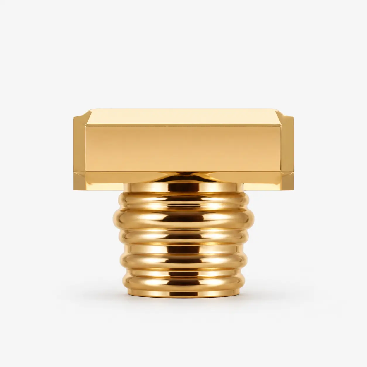 Lantern Style Perfume Cap with Hollow Metallic Design for Bottle Packaging 1