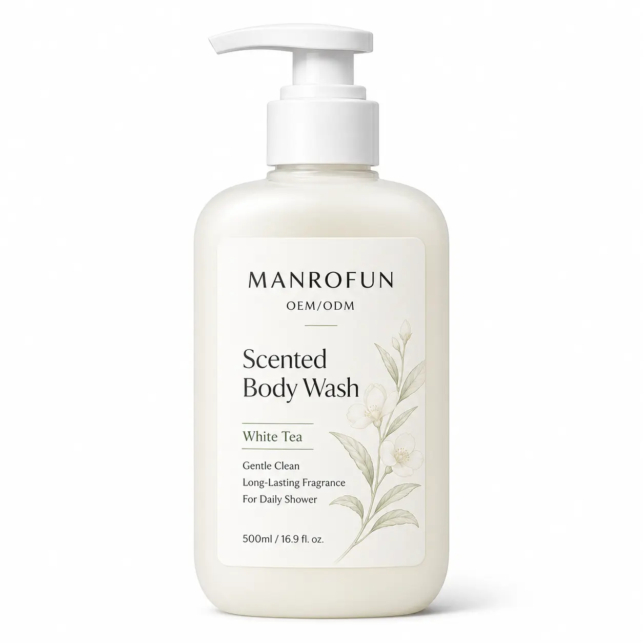 Moisturizing Floral Scented Body Wash Shower Gel for Daily Skin Care OEM Supplier 1
