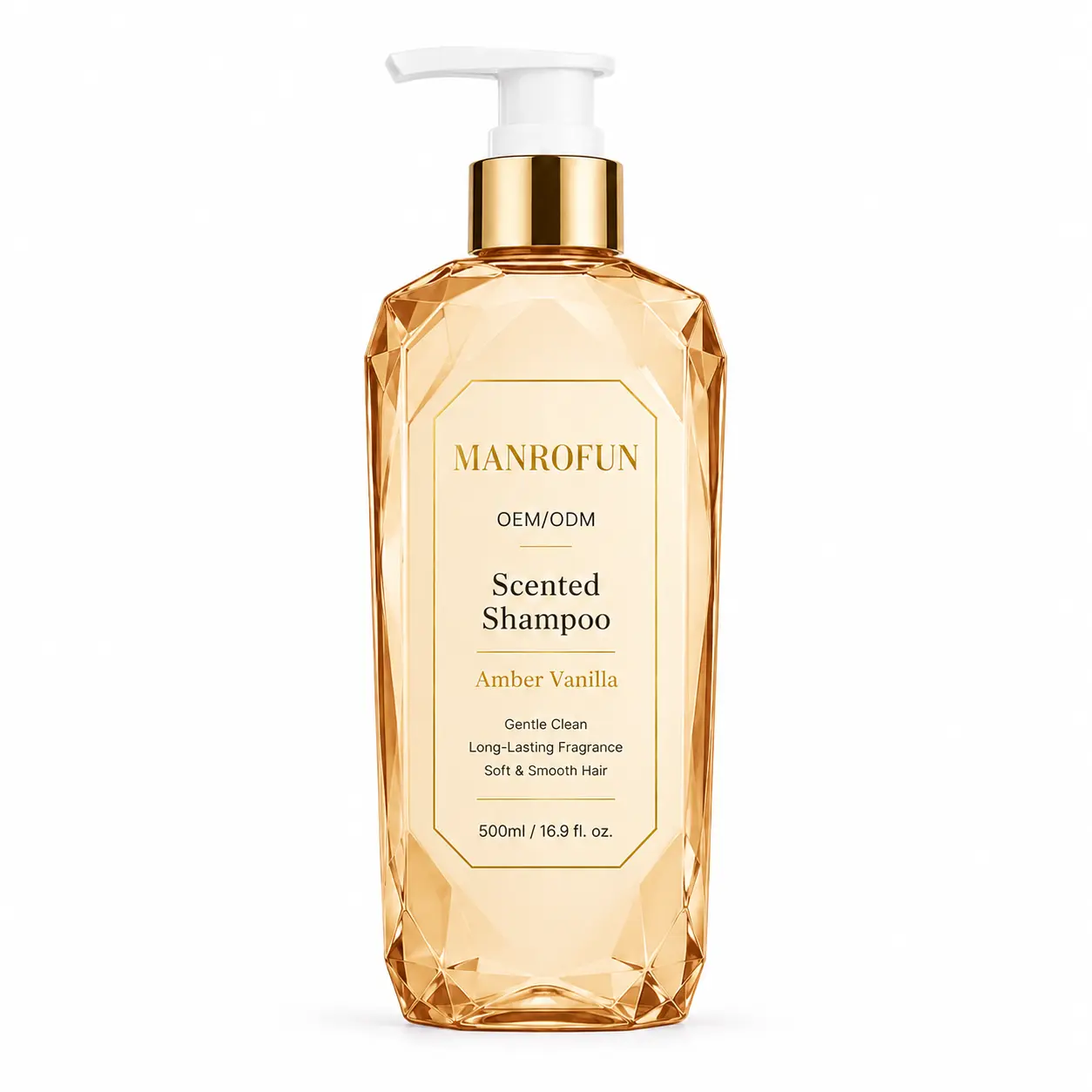 Luxury Crystal Bottle Scented Shampoo Private Label Hair Care OEM Manufacturer 1