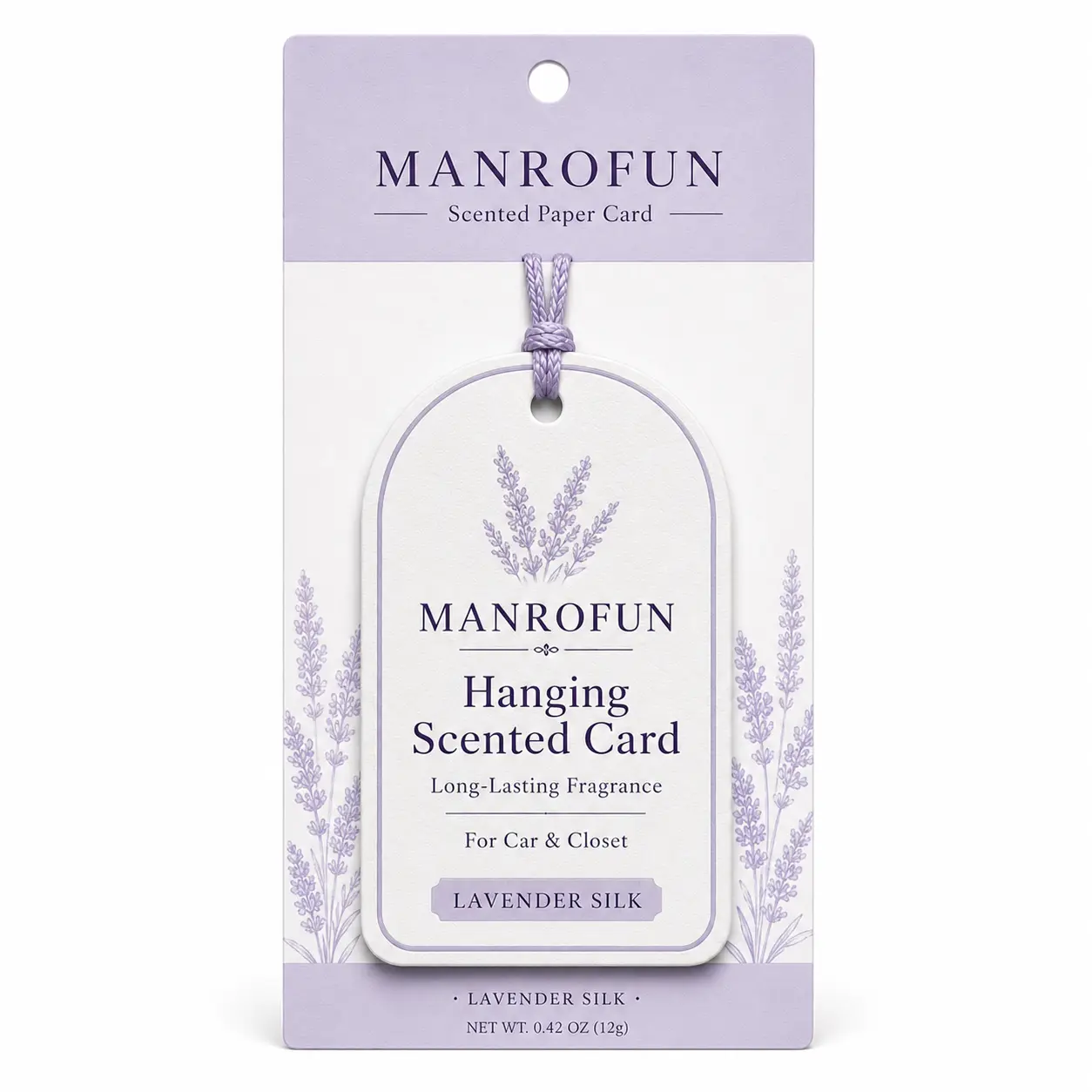Auto Air Freshener Hanging Paper Card for Wardrobe Drawer and Closet Fragrance 1