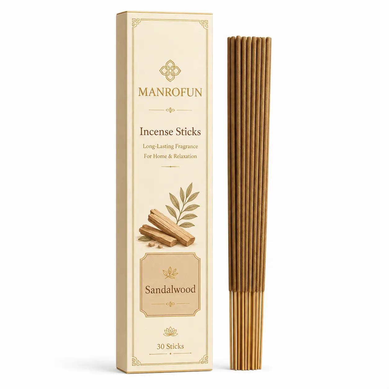 Temple Style Incense Stick Box for Home Relaxation and Private Label Fragrance 1