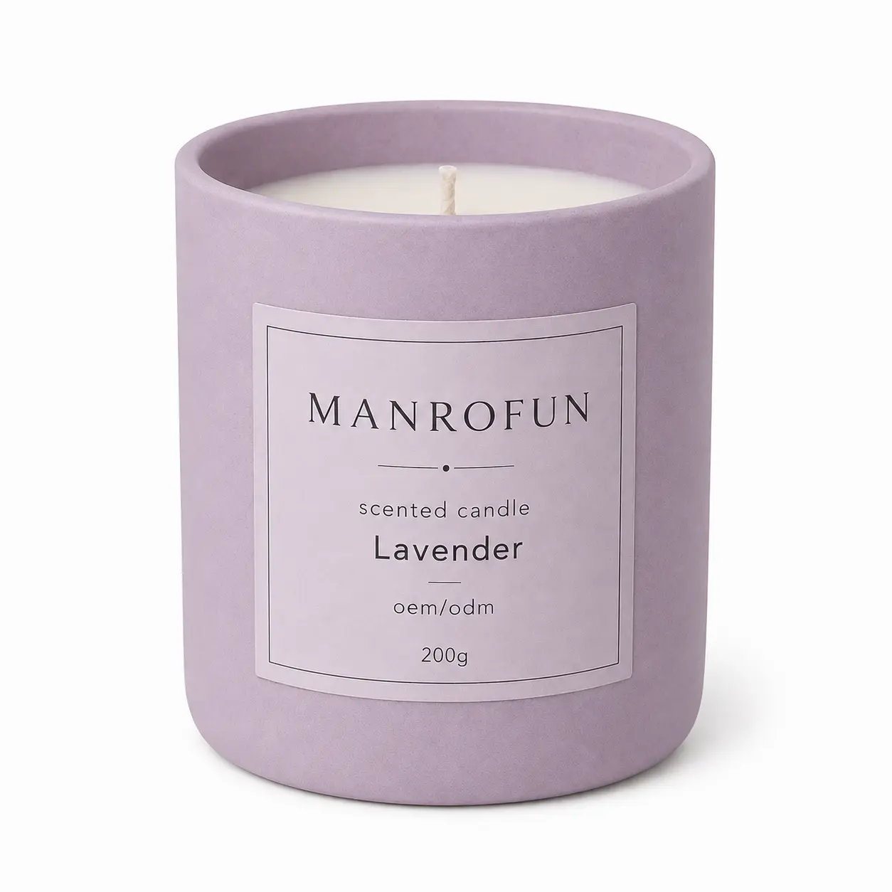 Matte Ceramic Aromatherapy Candle Series for OEM Home Fragrance Collections 1