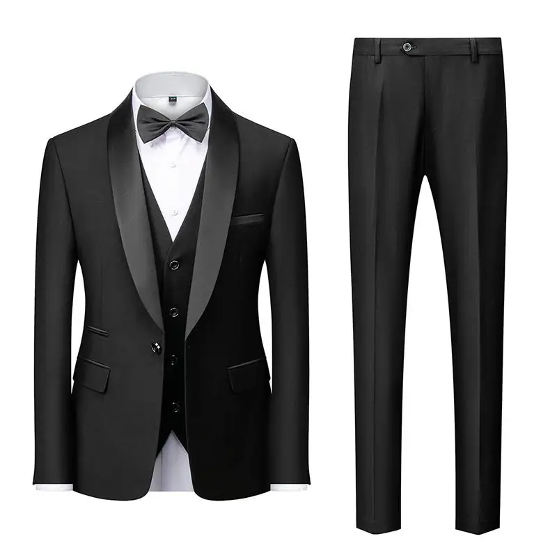 MTM 622 100% Lana Nuevo Traje de Negocios Gris Media Entretela para Hombre, Conjunto de Traje Estilo Italiano 1