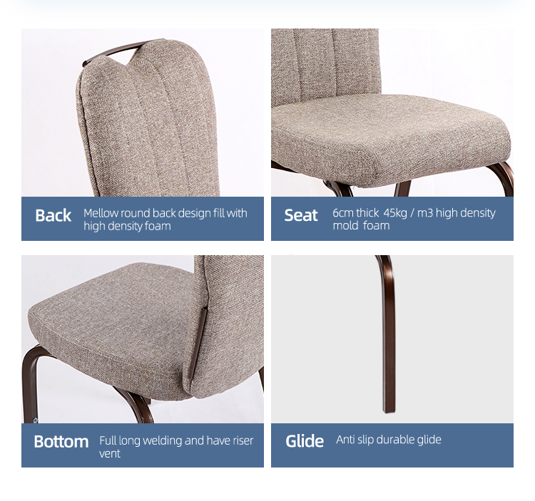 Commercial furniture modern metal luxurious hotel stackable banquet chairs for events reception