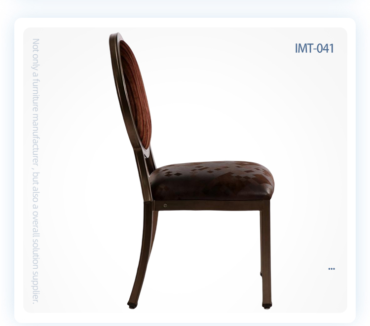 2023 hot sale Antique design stackable wedding banquet round back Louis chairs