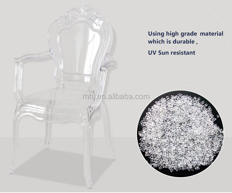 MHJ furniture - High Quality Polycarbonate Crystal Acrylic Banquet Chair For Outdoor Wedding Event Plastic chair and table 8