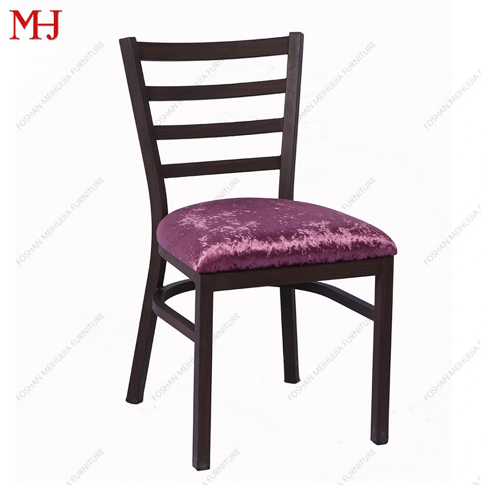 Wholesale rental popular custom aluminum soft cloth hotel wedding chairs 1