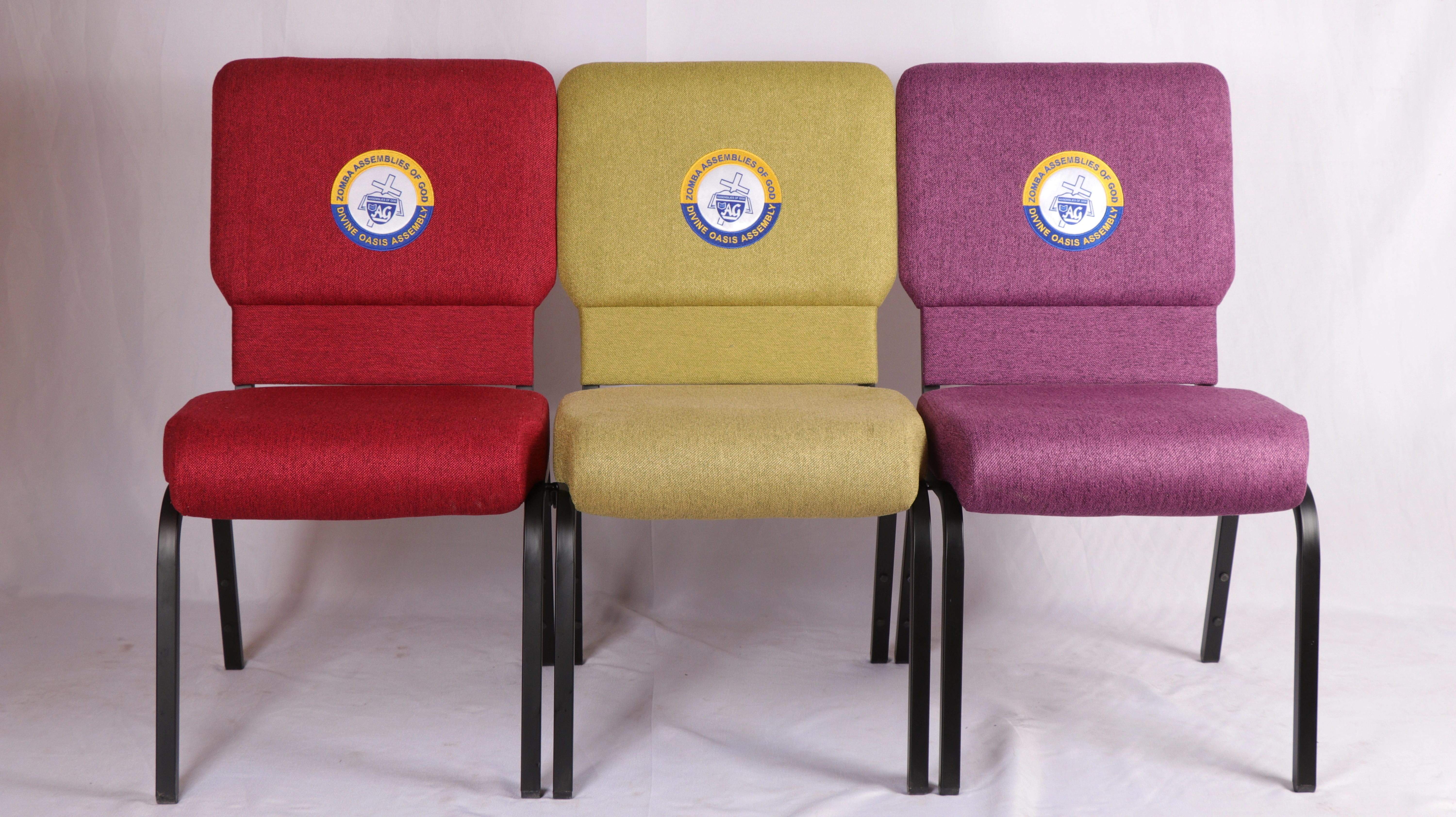 church chair with book pocket for Bible 1