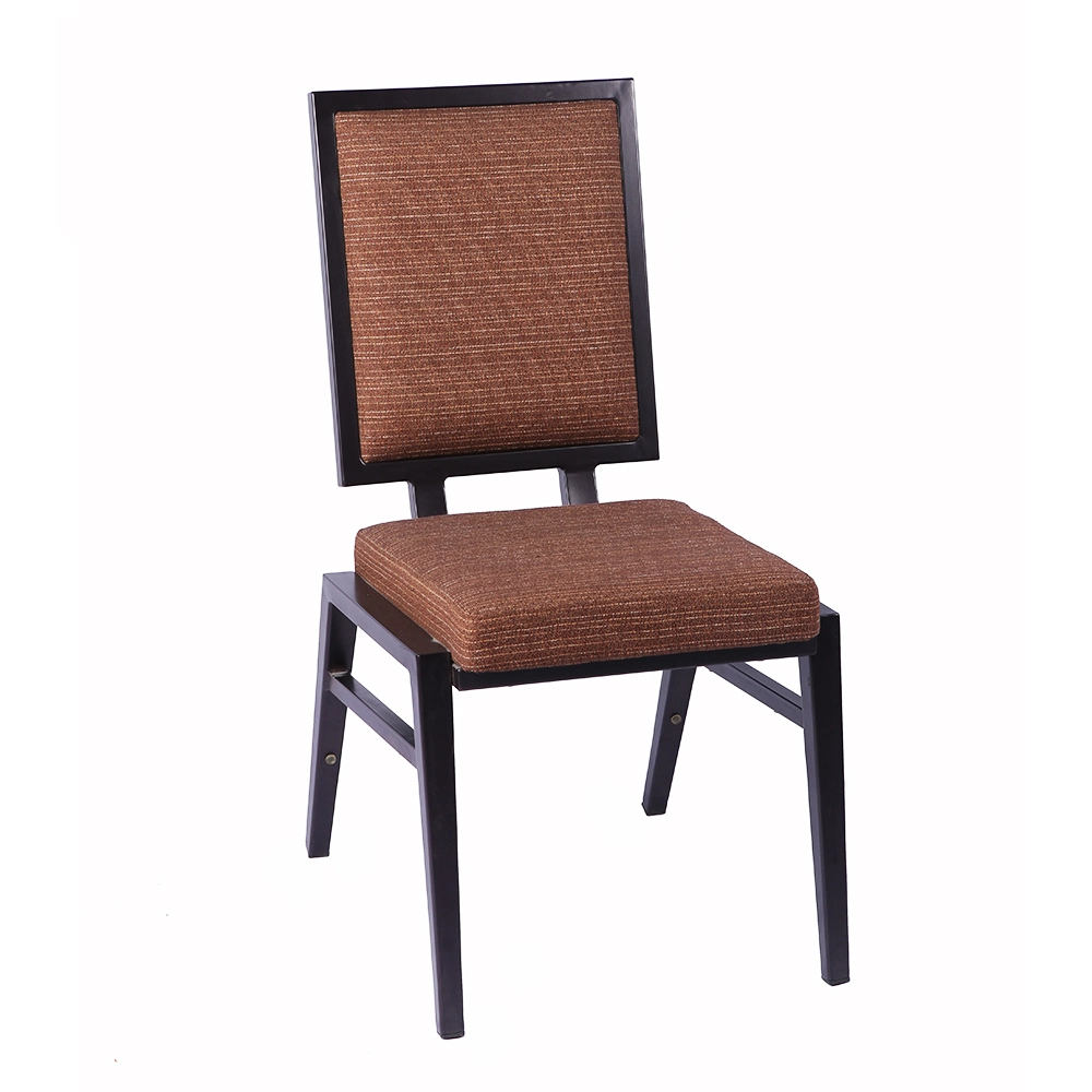Commercial Stackable Banqut Hotel Metal Legs Flex Back Chair For Events 1