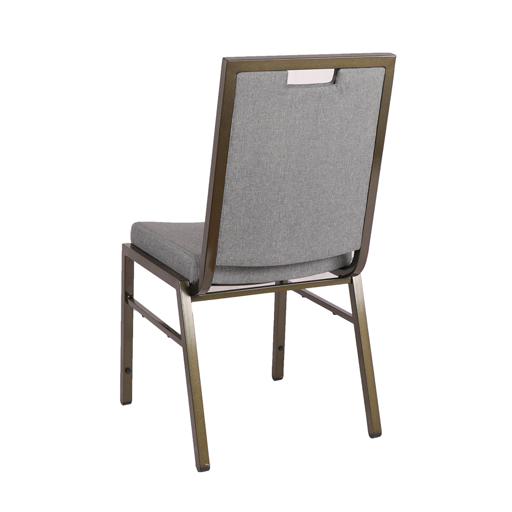 Modern furniture hotel banquet restaurant stainless steel wedding dining room chairs for event 13