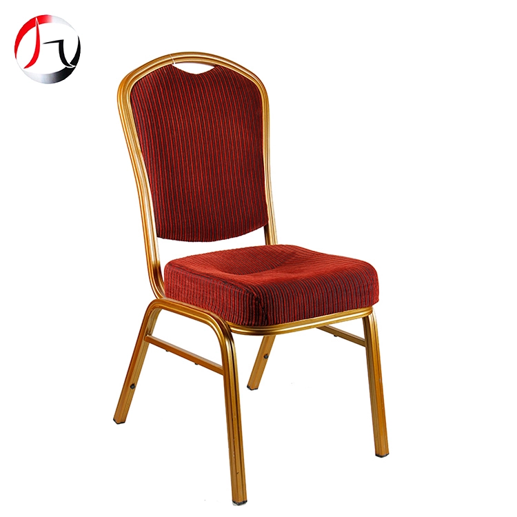 MHJ furniture - 5 Stars Banquet Seating Hotel Banquet Hall Chairs With Curve Cushion Banquet chair 1