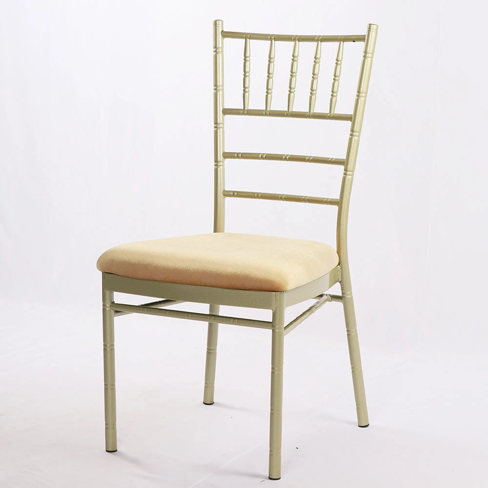 Customized stainless steel round back chair manufacturers From China | MHJ furniture 1