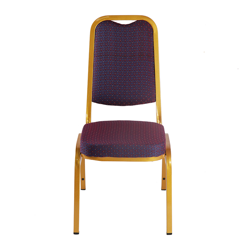 Luxury Hotel Hall Banquet Chair High Back Aluminium Metal Stacking Dining Chair1 10