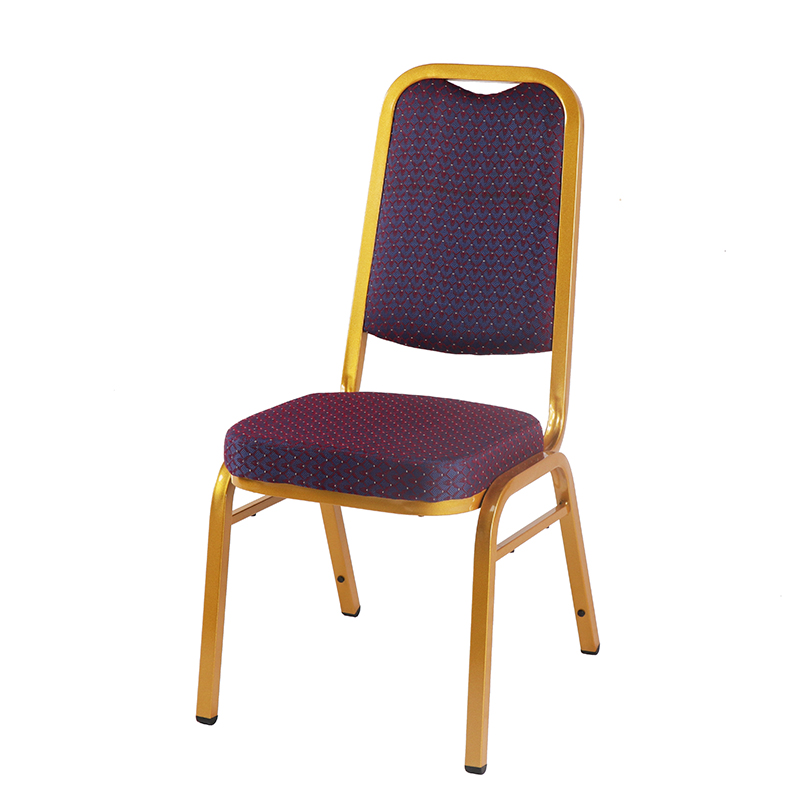 Luxury Hotel Hall Banquet Chair High Back Aluminium Metal Stacking Dining Chair1 9