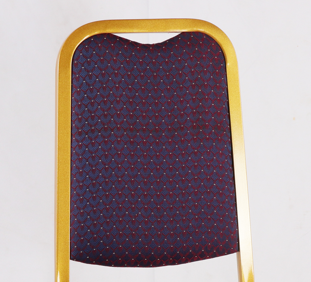 Luxury Hotel Hall Banquet Chair High Back Aluminium Metal Stacking Dining Chair1 13