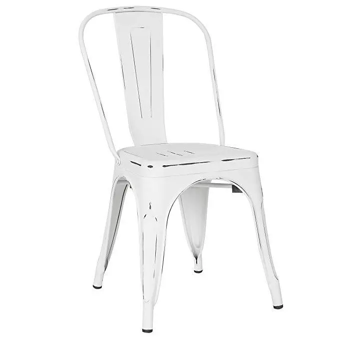 Hot Selling Wholesale White Gold Tiffany Chair With Cushion For Wedding Event 1