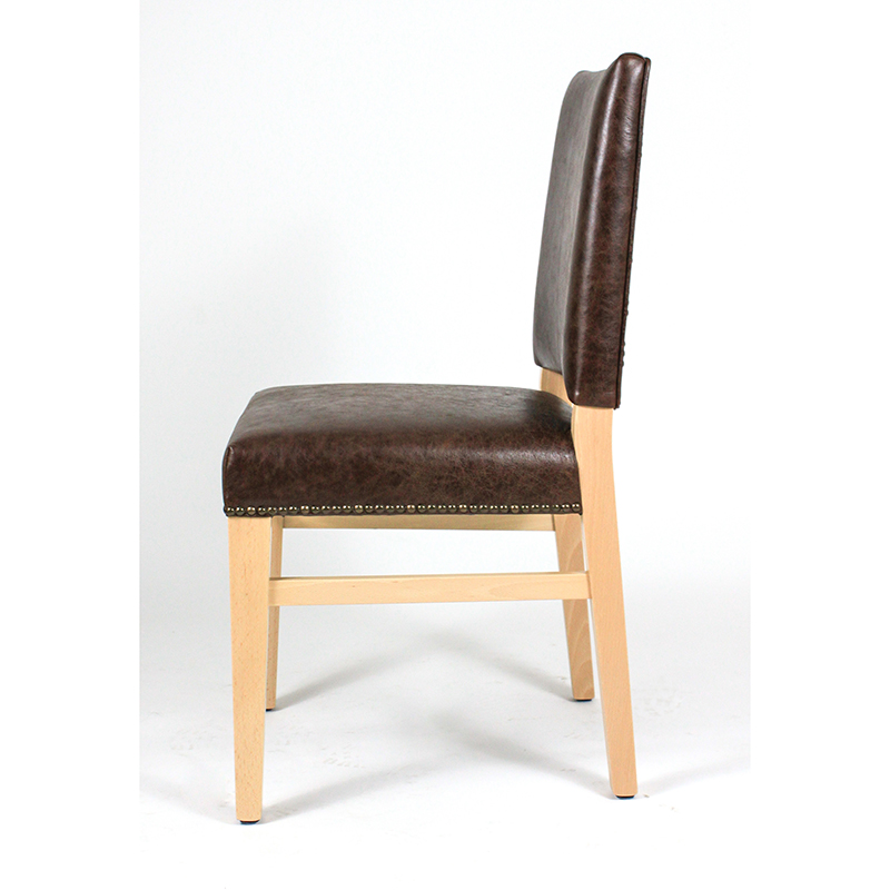 Wholesale wedding party event chairs imitated wood upholstered napoleon tiffany chair with cushion 12