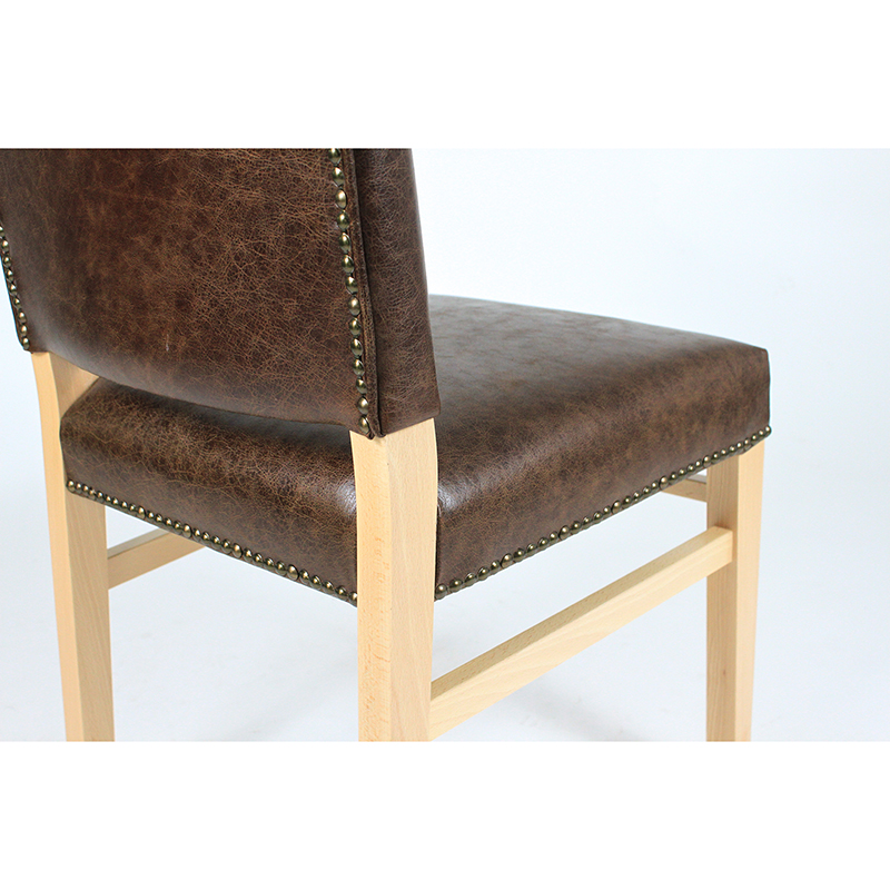 Wholesale wedding party event chairs imitated wood upholstered napoleon tiffany chair with cushion 9
