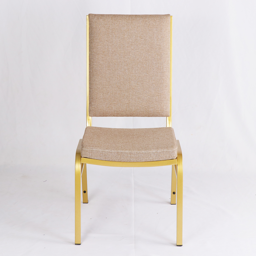 Luxury Hotel Hall Banquet Chair High Back Aluminium Metal Stacking Dining Chair2 8