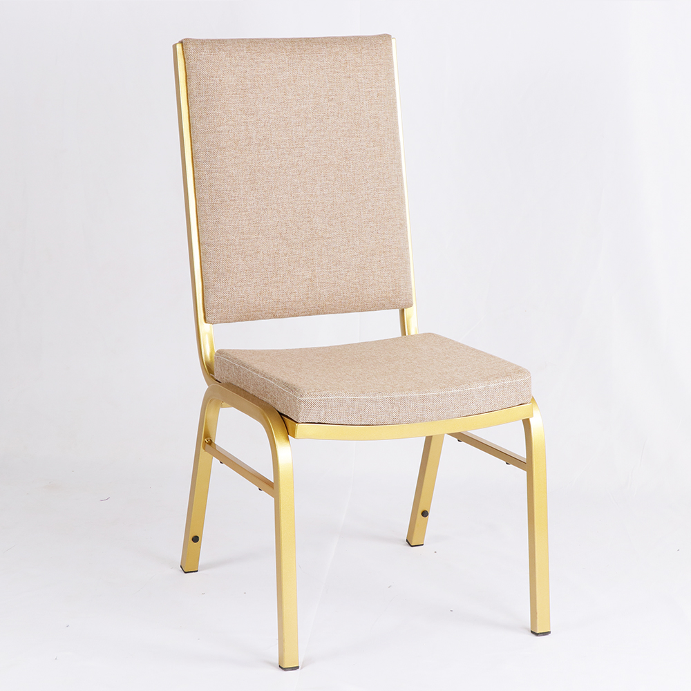 Luxury Hotel Hall Banquet Chair High Back Aluminium Metal Stacking Dining Chair2 11