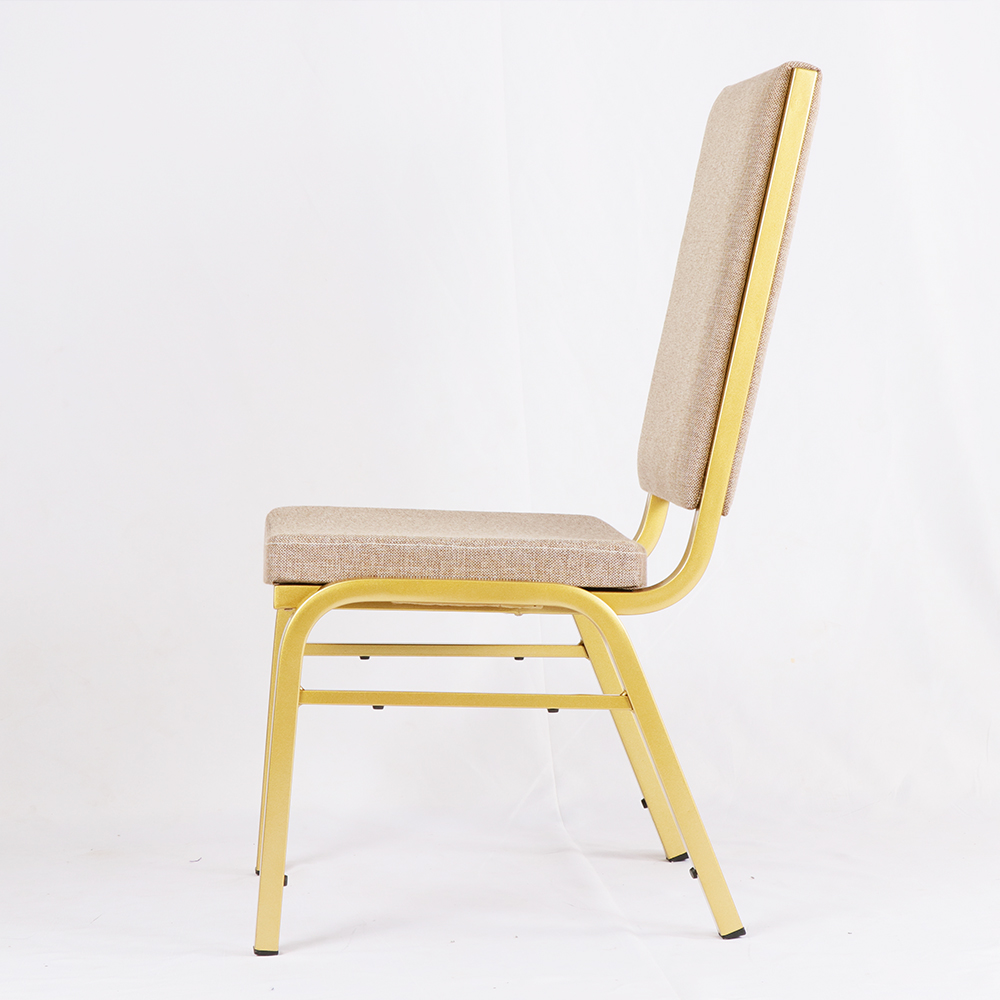 Luxury Hotel Hall Banquet Chair High Back Aluminium Metal Stacking Dining Chair2 10