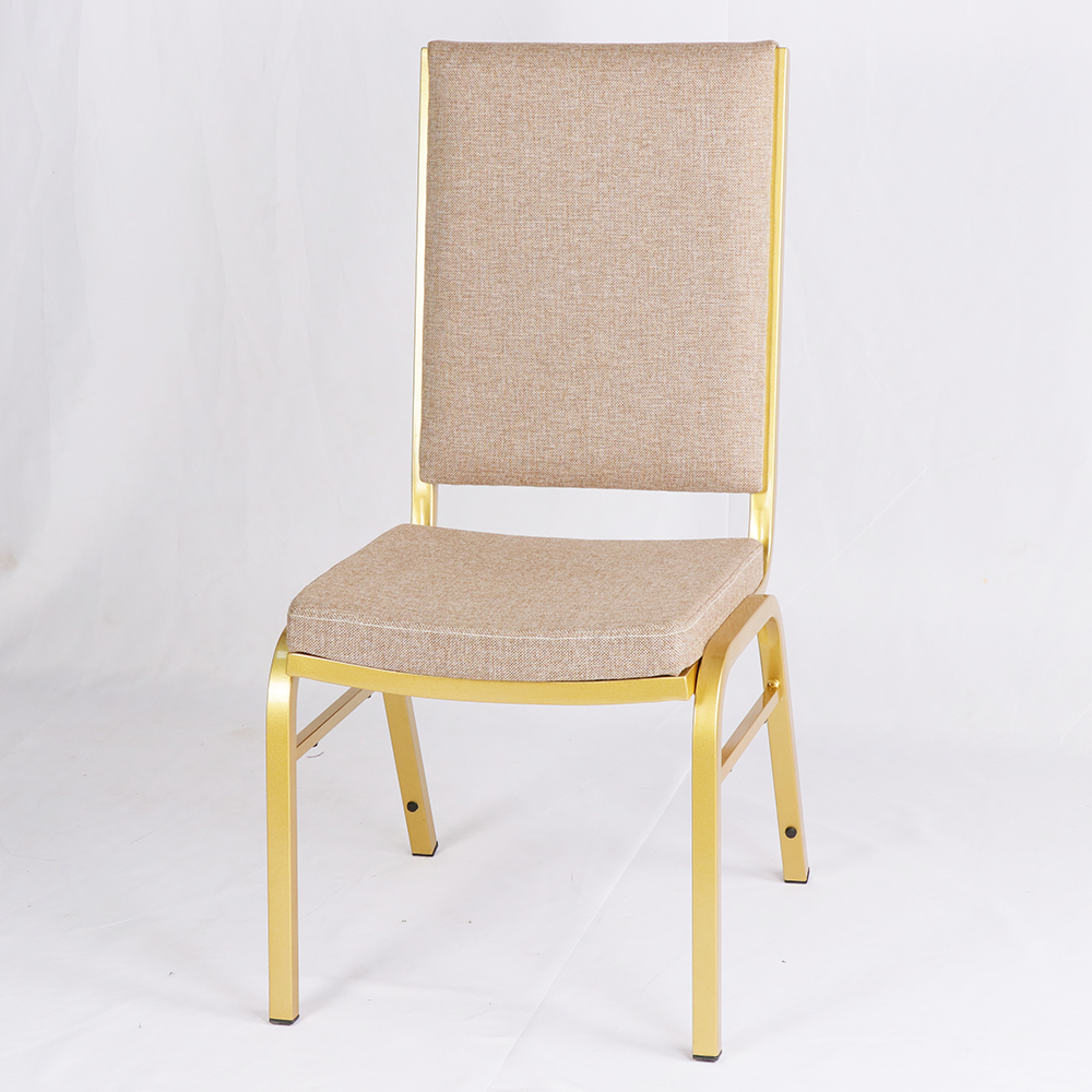 Luxury Hotel Hall Banquet Chair High Back Aluminium Metal Stacking Dining Chair2 12