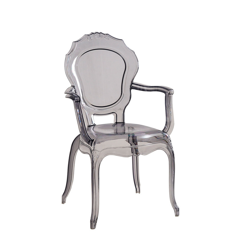hot sale transparent wedding chair event acrylic crystal chair stacking clear resin hotel chair 9