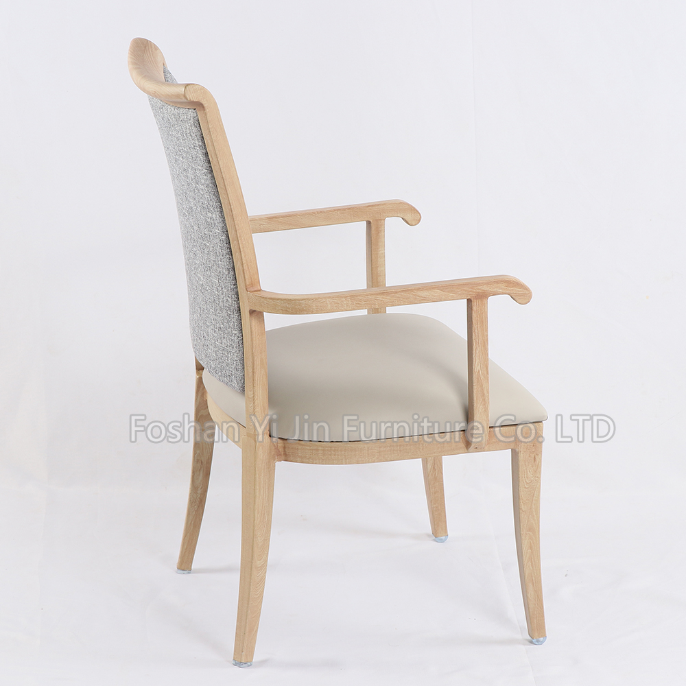 High quality Upholstered high soft back dining chairs for dining room 8