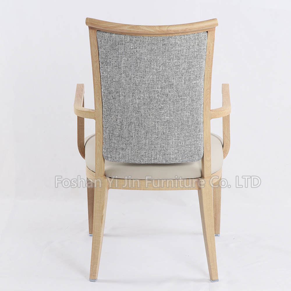 High quality Upholstered high soft back dining chairs for dining room 12