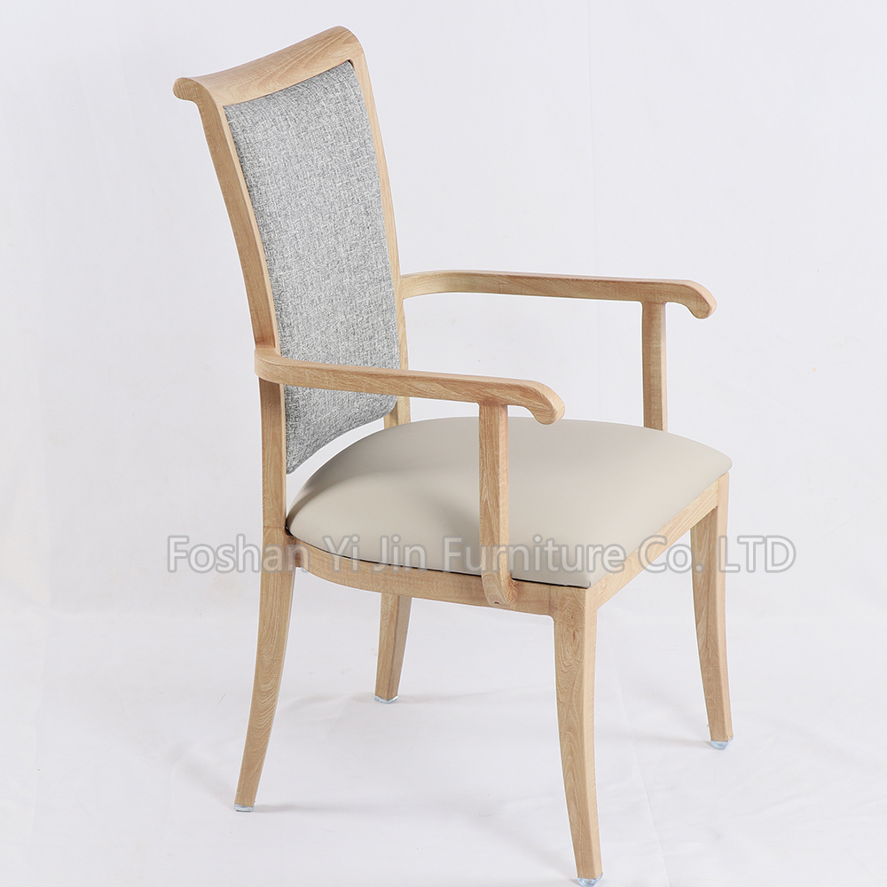 High quality Upholstered high soft back dining chairs for dining room 9