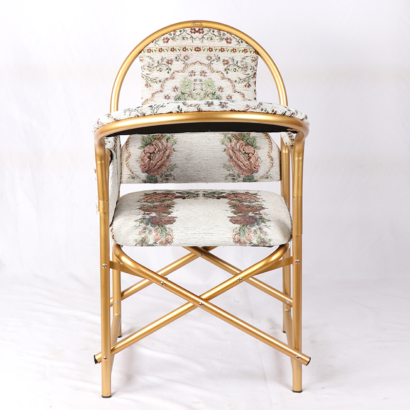Wholesale Hot Sale Movable Pad Foldable Stacking Muslim padded Worship Metal Prayer Church Chair 8