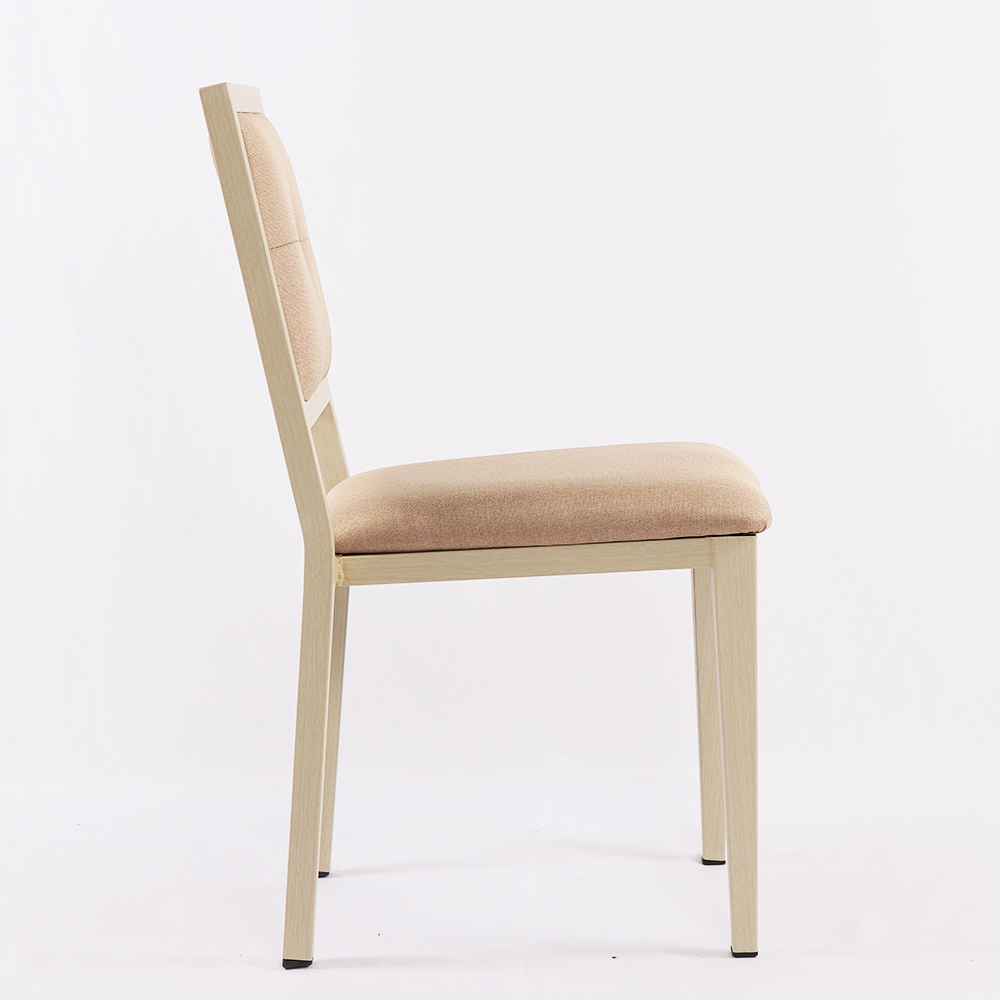 Hotel Coffee restaurant french dining chair imitated wood leg chairs for sales 8