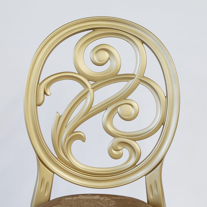Wedding Hotel Hall Resin Louis Chair 12